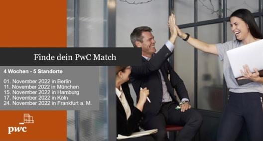 Veranstaltungsübersicht PwC/Wintersemester 2022/23
